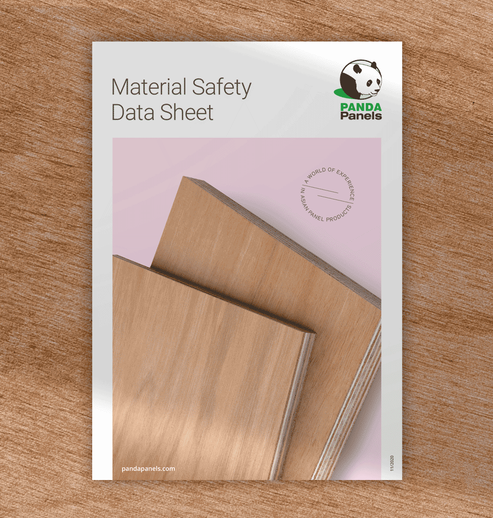 Panda Panels Material Safety Data Sheet